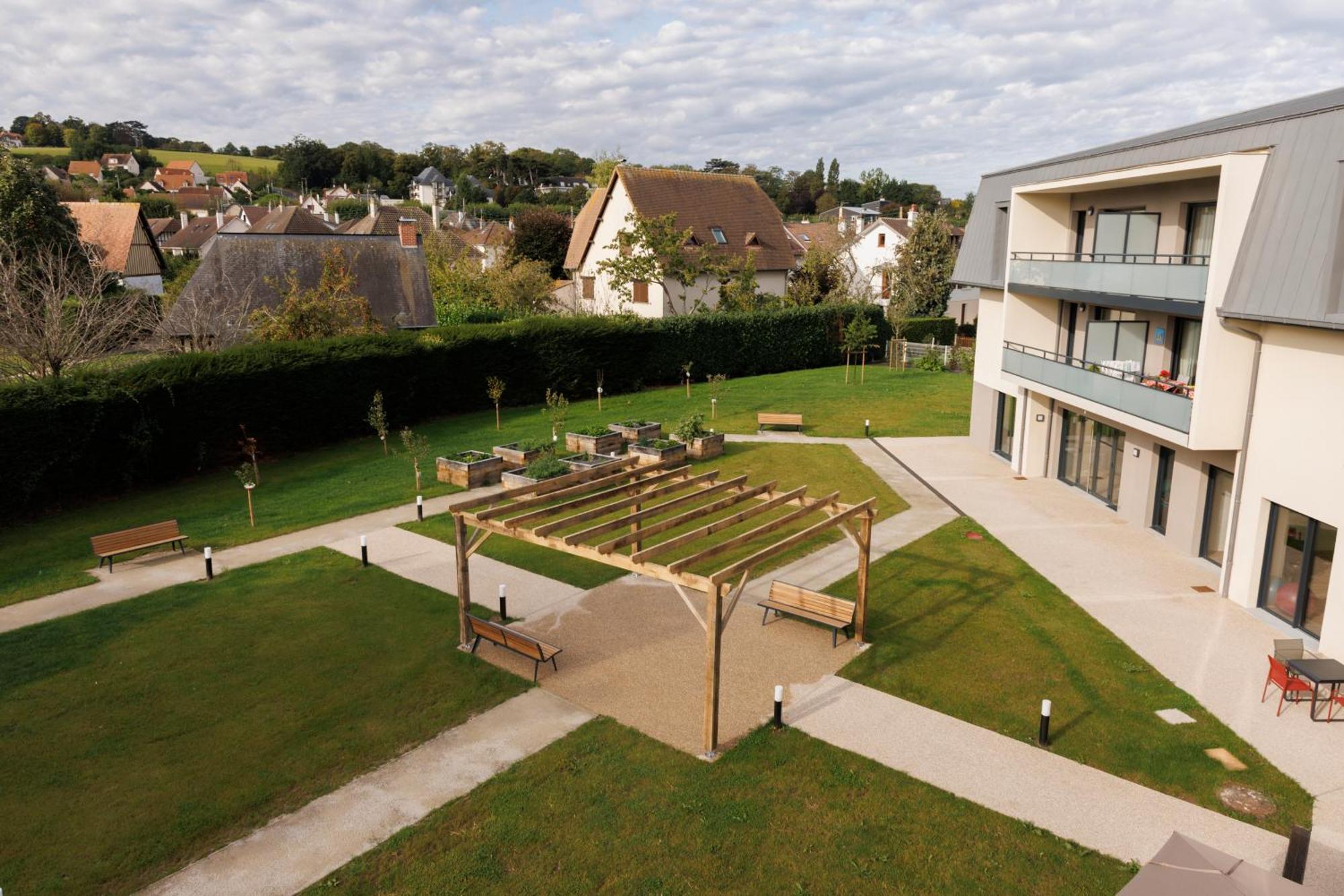 Les Boreales - Appart'Hotel & Restaurant Villers-sur-Mer Exterior foto