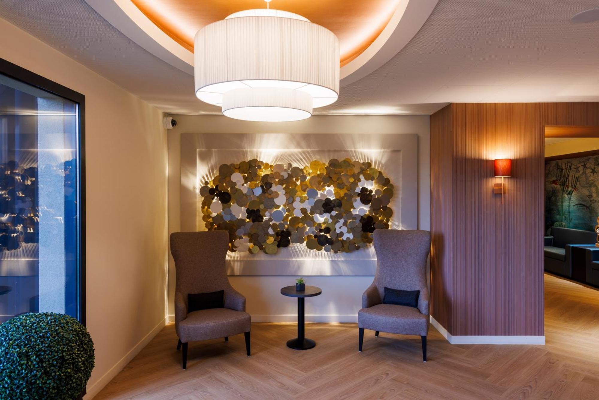 Les Boreales - Appart'Hotel & Restaurant Villers-sur-Mer Exterior foto