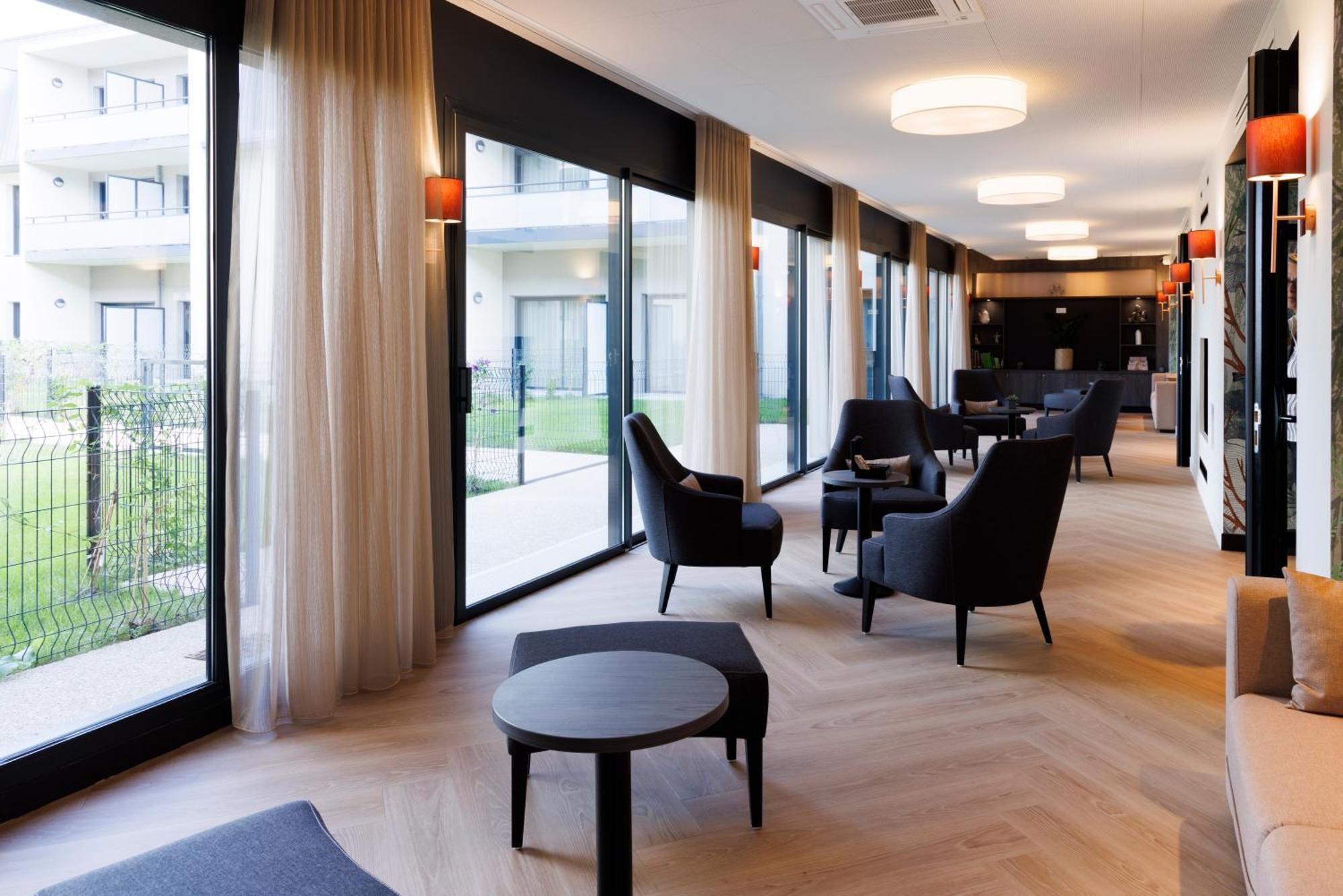 Les Boreales - Appart'Hotel & Restaurant Villers-sur-Mer Exterior foto