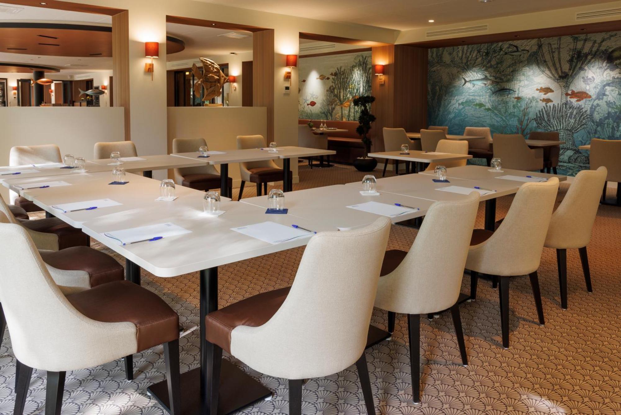 Les Boreales - Appart'Hotel & Restaurant Villers-sur-Mer Exterior foto